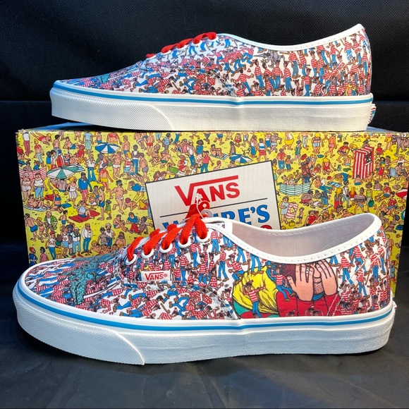 Vans Shoes Vans X Wheres Waldo Vans Limited Edition Poshmark